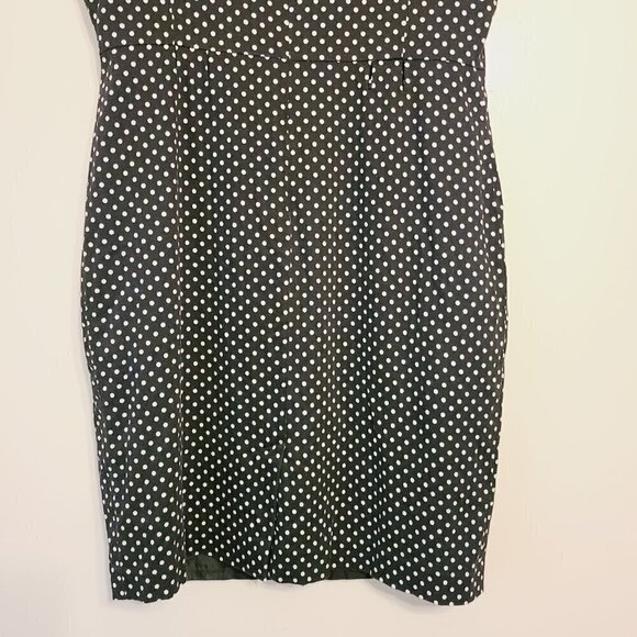Precis | Women's Sleeveless Polka Dot Sheath Dress (Canada Size 16) - Picture 7 of 12
